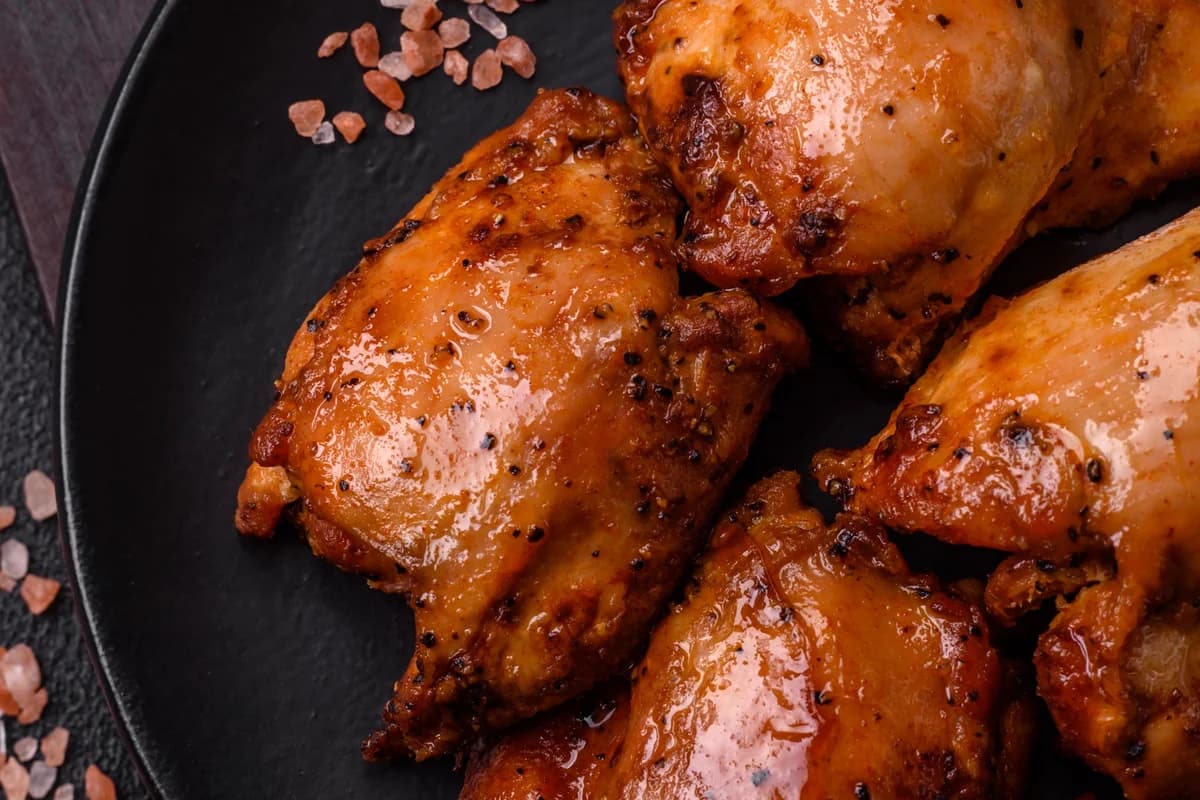 Smoked Maple Chicken Thighs