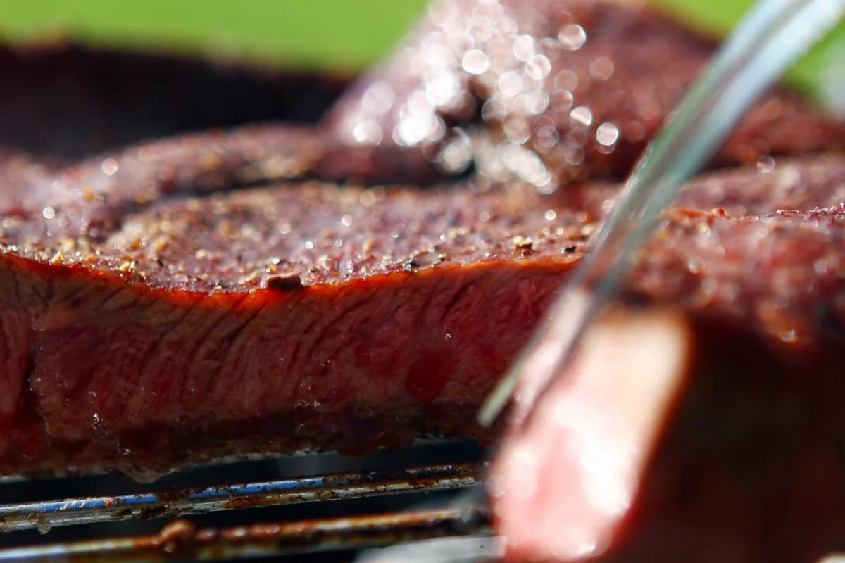 Whiskey-Marinated Grilled Elk Steaks