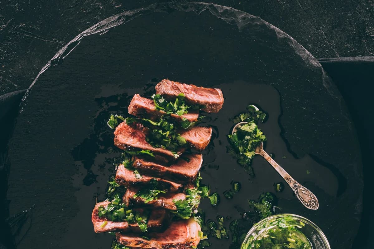 Roasted Duck Breast with Chimichurri