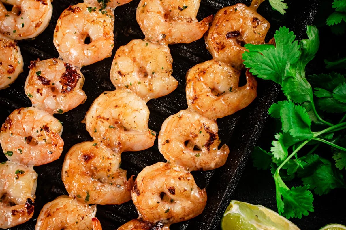 Spicy Lime Grilled Shrimp Skewers