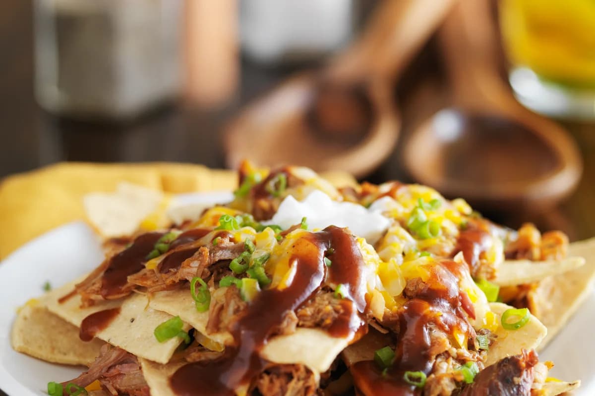 Memphis-Style BBQ Chicken Nachos