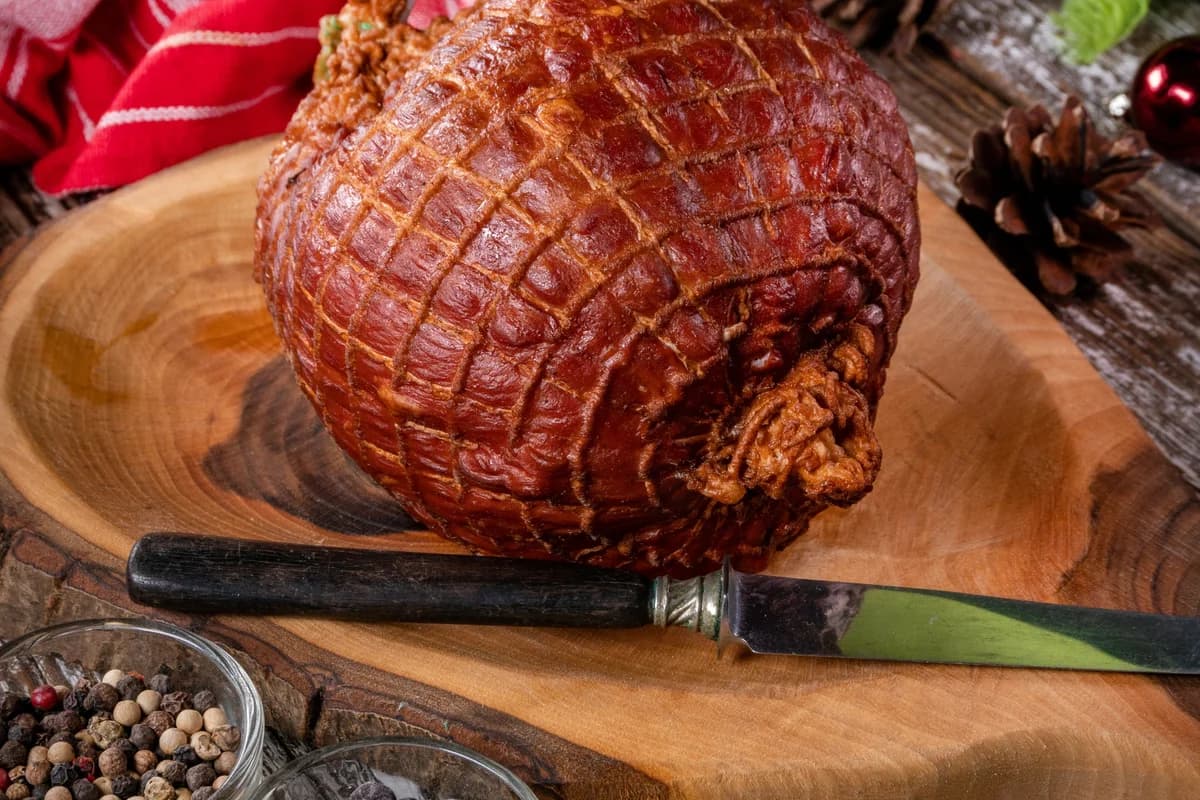 Double Smoked Holiday Ham