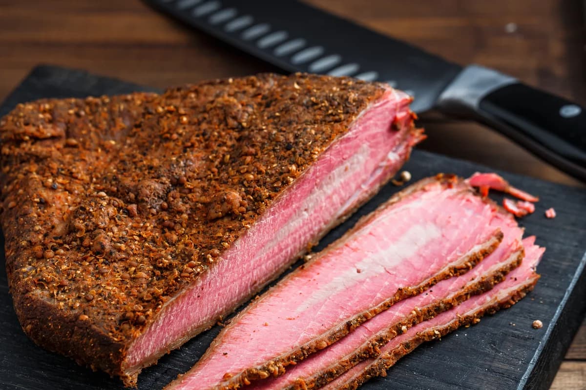 Chili-Rubbed Smoked Brisket Flat
