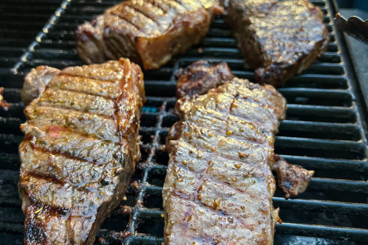 Reverse-Seared New York Strip Perfection