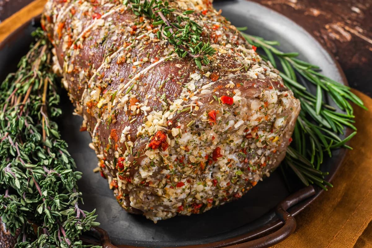 Horseradish-Crusted Prime Rib Roast